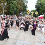 Pielgrzymka radomska - kolumny radomskie