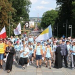 Pielgrzymka radomska - kolumny radomskie