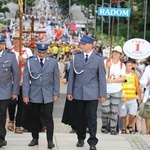 Pielgrzymka radomska - kolumny radomskie