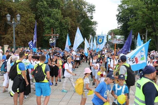 Pielgrzymka radomska - kolumna opoczyńska