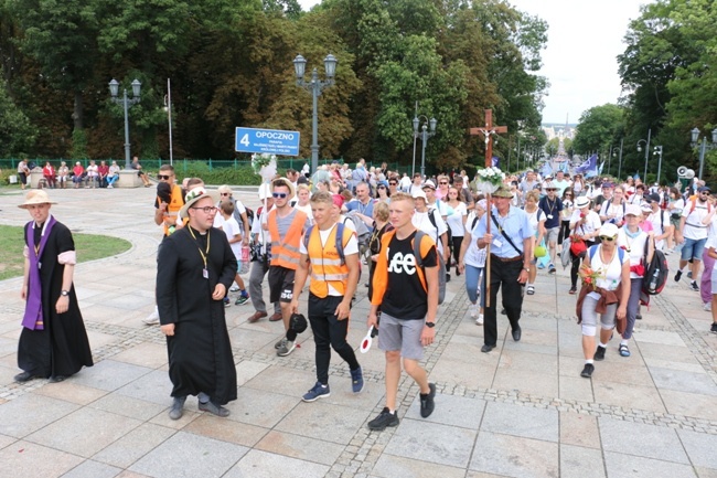 Pielgrzymka radomska - kolumna opoczyńska