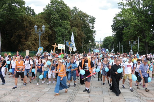 Pielgrzymka radomska - kolumna opoczyńska