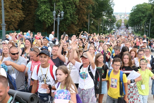 Pielgrzymka radomska - kolumna opoczyńska