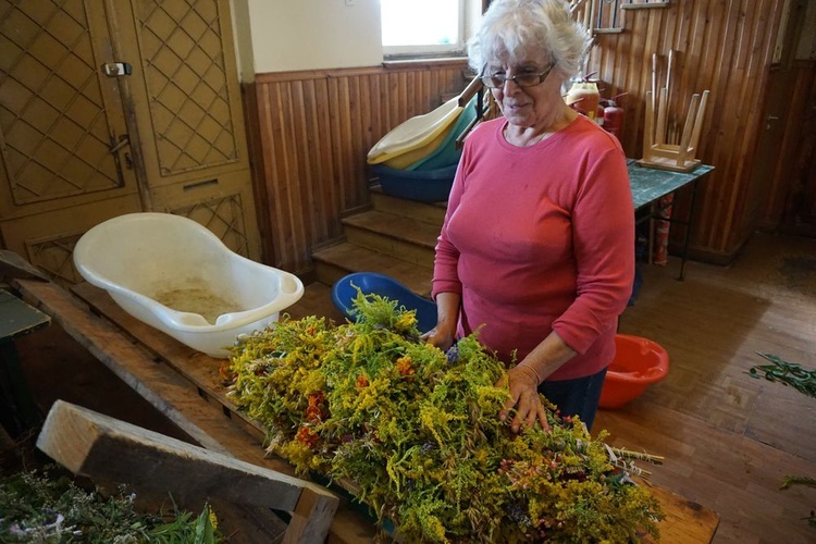 Bukiety na uroczystość Matki Boskiej Zielnej