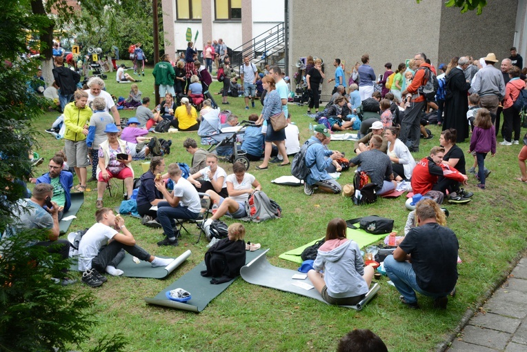 Gościna dla pielgrzymów w Strzelcach Opolskich
