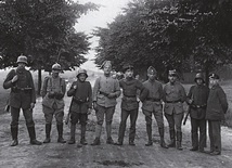 Powstańcy śląscy w 1919 r. walczyli w różnych mundurach: m.in. niemieckich  i Błękitnej Armii gen. Józefa Hallera.