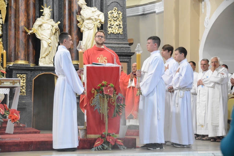 Msza św. w Strzelcach Opolskich
