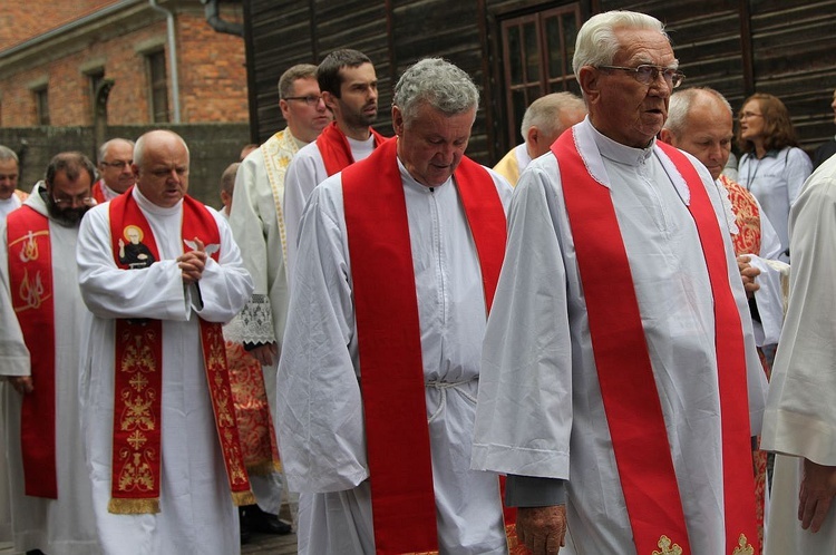 78. rocznica męczeńskiej śmierci św. Maksymiliana w Oświęcimiu