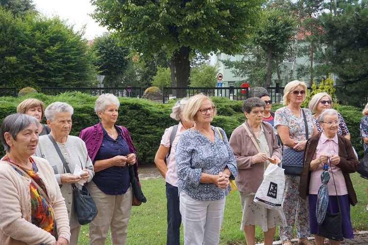 Pielgrzymka ze Świdnicy i modlitwa przy figurze Maryi w Witoszowie