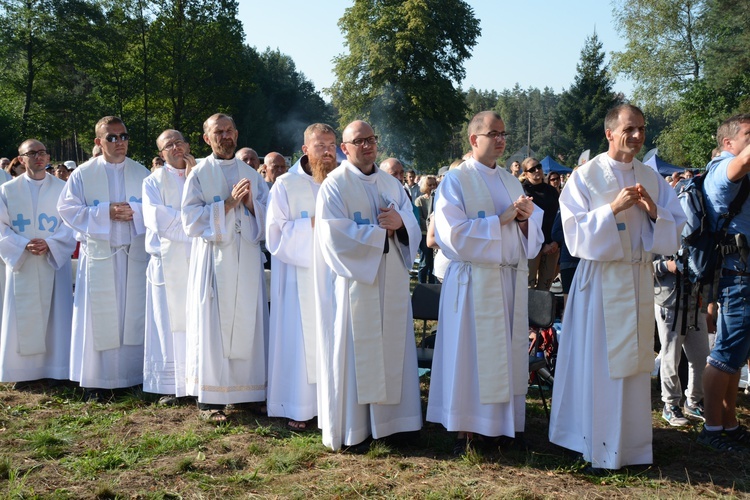 Poranek na polanie w Pietraszowie