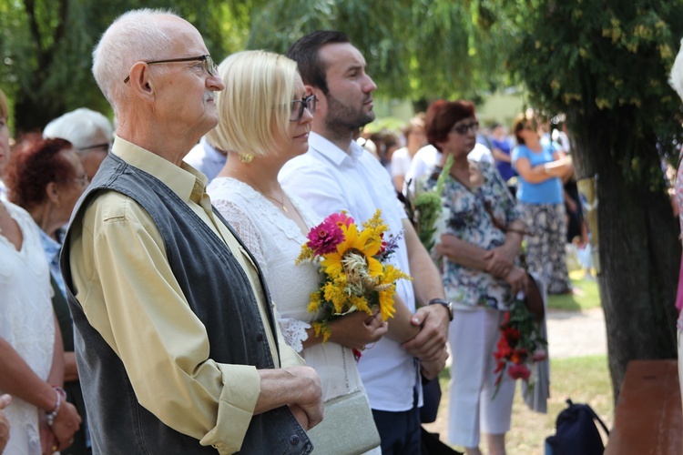 15 sierpnia w Ligocie Książęcej z pielgrzymami z Namysłowa i okolic