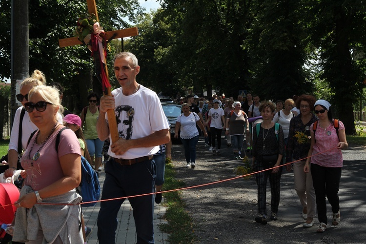 15 sierpnia w Ligocie Książęcej z pielgrzymami z Namysłowa i okolic