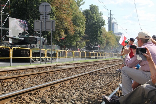 Defilada "Wierni Polsce" w Katowicach
