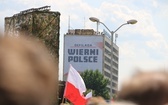 Katowice. Defilada "Wierni Polsce"