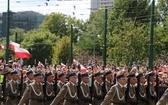 Katowice. Defilada "Wierni Polsce"