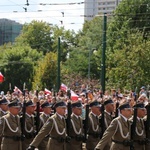 Katowice. Defilada "Wierni Polsce"