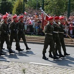 Katowice. Defilada "Wierni Polsce"