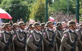 Katowice. Defilada "Wierni Polsce"