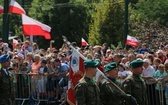 Katowice. Defilada "Wierni Polsce"