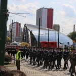 Katowice. Defilada "Wierni Polsce"