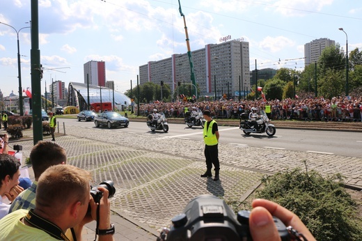 Katowice. Defilada "Wierni Polsce"