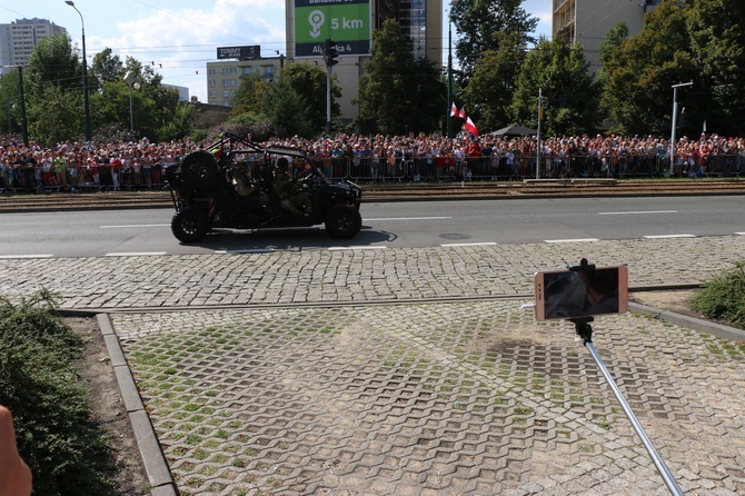 Katowice. Defilada "Wierni Polsce"