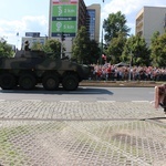 Katowice. Defilada "Wierni Polsce"