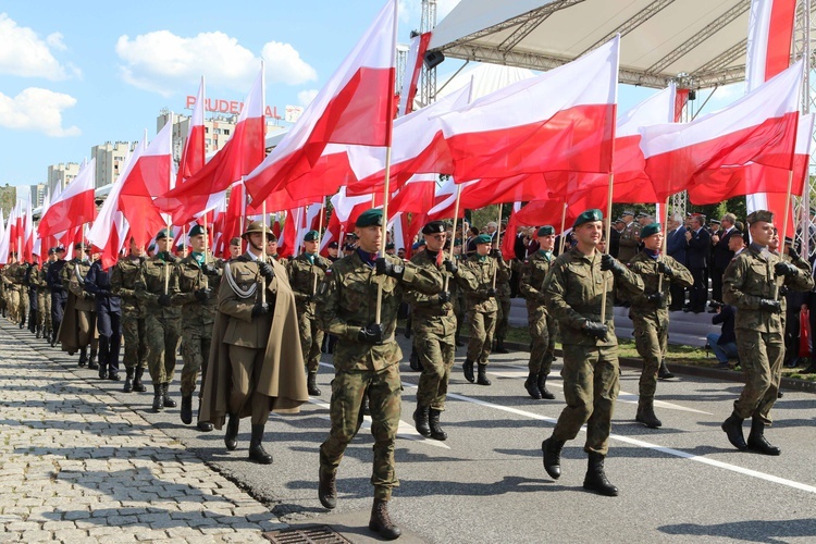 Defilada w Katowicach część 1.