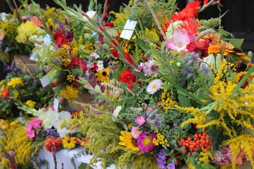 Głębowice - piknik parafialny i konkurs na "Bukiet ziela"