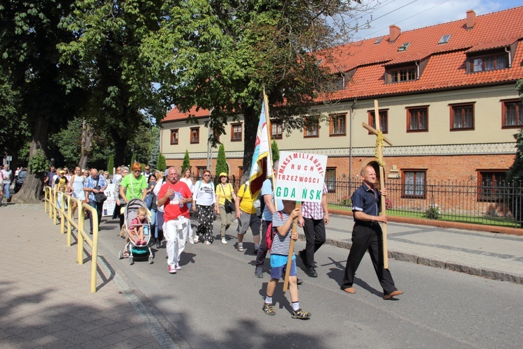 Pielgrzymka trzeźwości z Oliwy do sanktuarium w Matemblewie