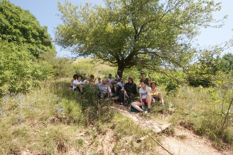 Młodzież ze Świętej Katarzyny w Asyżu