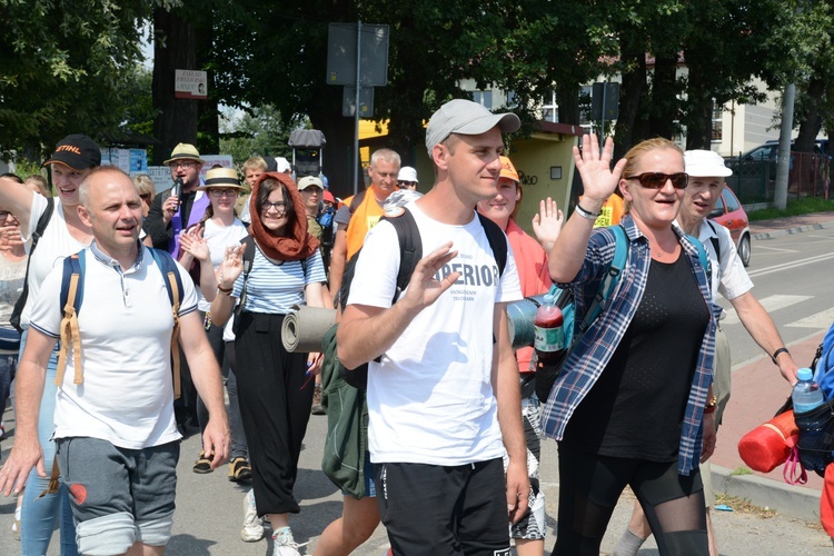 Przedostatni dzień drogi na Jasną Górę