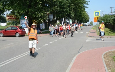 Przedostatni dzień drogi na Jasną Górę