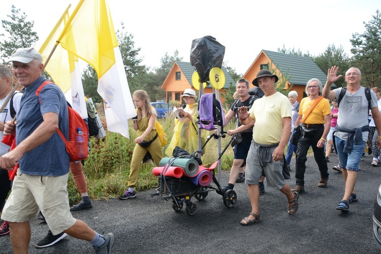 Przedostatni dzień drogi na Jasną Górę