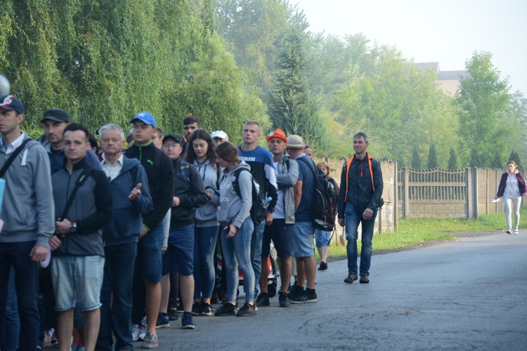 Ostatni poranek pieszej pielgrzymki