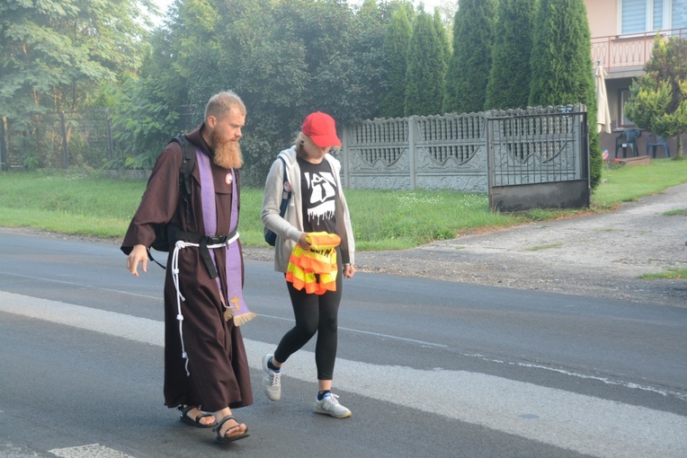 Ostatni poranek pieszej pielgrzymki