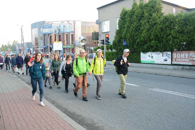 Ostatni poranek pieszej pielgrzymki