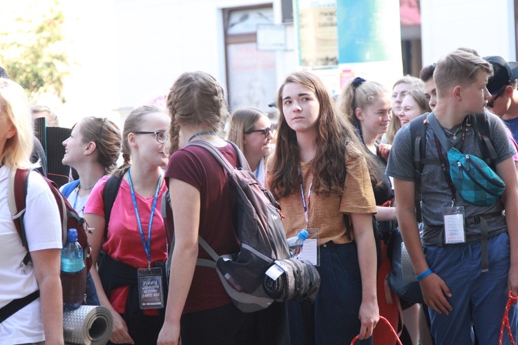 Rozpoczęcie Pieszej Pielgrzymki Tarnowskiej