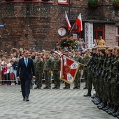 Prezydent na przysiędze śląskich terytorialsów