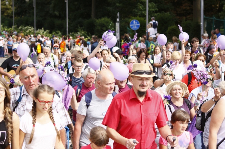 Pielgrzymka na Jasną Górę u celu - cz. 1.