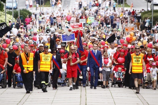 Pielgrzymka na Jasną Górę u celu - cz. 1.