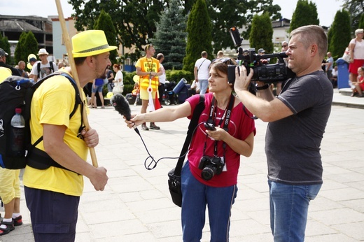 Pielgrzymka na Jasną Górę u celu - cz. 1.
