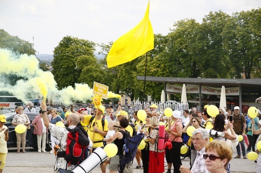 Pielgrzymka na Jasną Górę u celu - cz. 1.