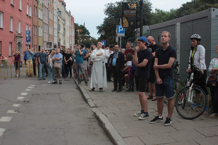 Kazanie z wieży u dominikanów