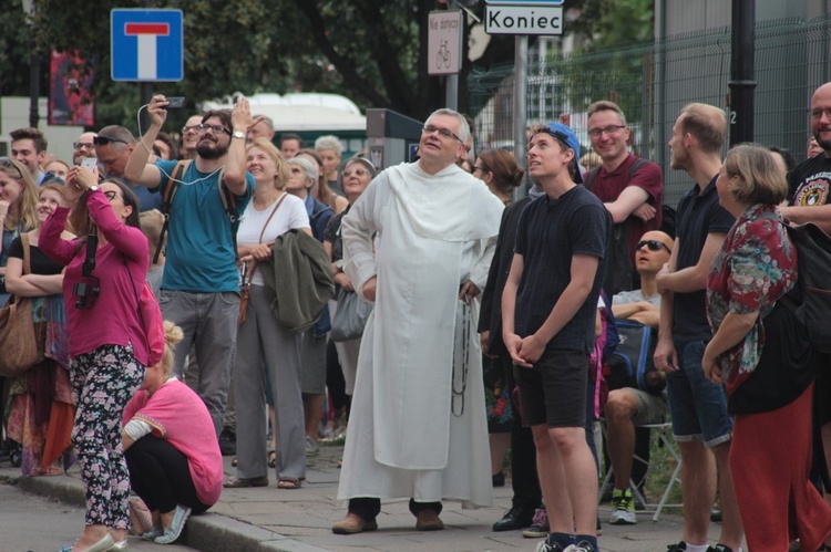 Kazanie z wieży u dominikanów