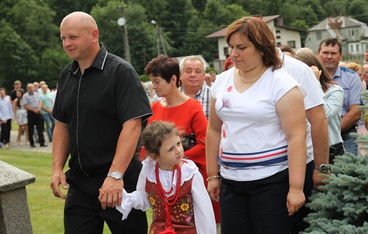 Wprowadzenie relikwii św. Maksymiliana w Pewli Wielkiej