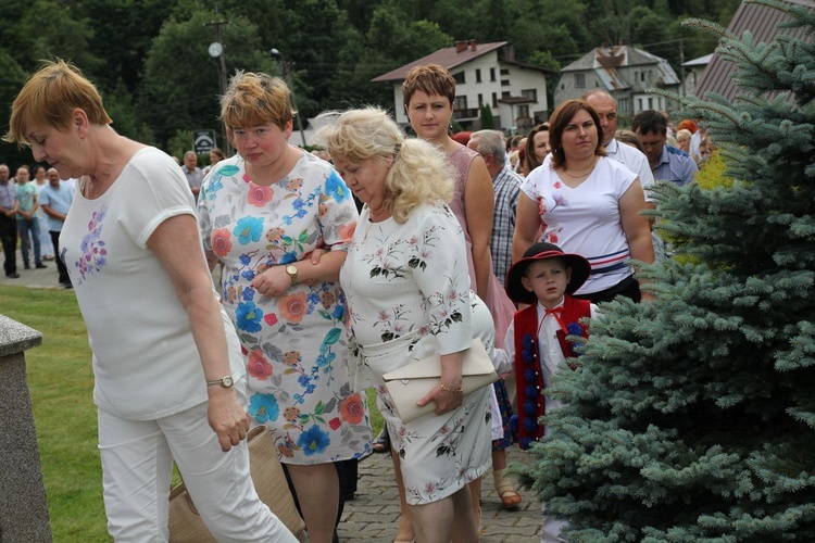 Wprowadzenie relikwii św. Maksymiliana w Pewli Wielkiej