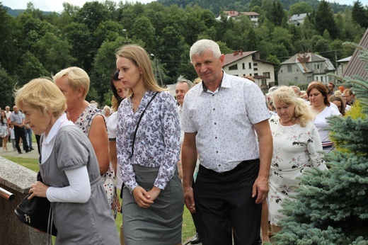 Wprowadzenie relikwii św. Maksymiliana w Pewli Wielkiej