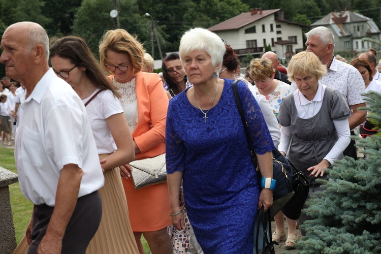 Wprowadzenie relikwii św. Maksymiliana w Pewli Wielkiej