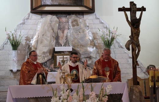 Wprowadzenie relikwii św. Maksymiliana w Pewli Wielkiej